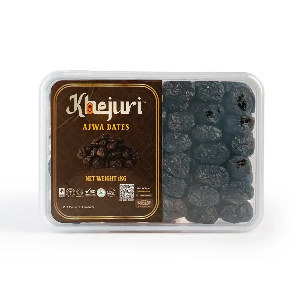 image Ajwa Premium Fresh Dates 1kg - Image 1